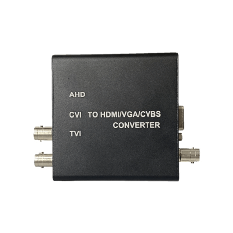 800 萬 AHD/CVI/TVI 轉 HDMI/VGA/CVBS 轉換器
